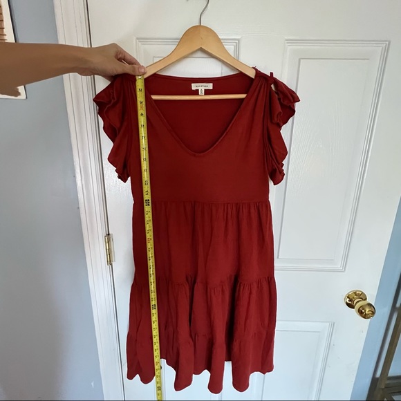 Midi Tiered Ruffle Dress - Picture 4 of 4